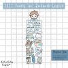 2022 Yearly Text Bookmark Boy - English