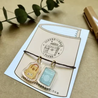 Acrylic Charms | Backpack and Passport