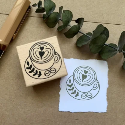 Wooden Stamp | Coffee Cup - Image 2