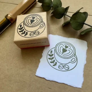 Wooden Stamp | Coffee Cup
