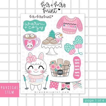 Bun Bun "Snow Much Fun" Journaling Kit - Image 2