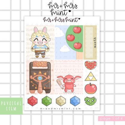 Bun Bun "Zelda" Hobonichi Cousin Tiny Kit - Image 2