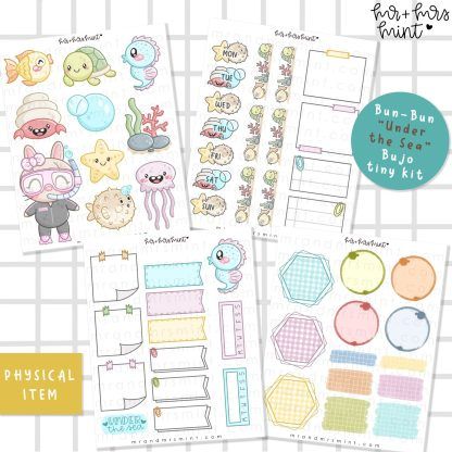 Bun Bun Under the Sea Journaling Kit