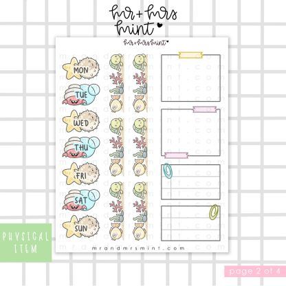 Bun Bun Under the Sea Journaling Kit - Image 3