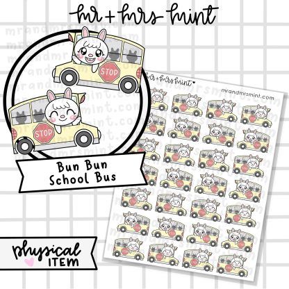Bun Bun - School Bus