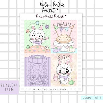 Bun Bun "Hello Fall" Vertical Tiny Kit - Image 2