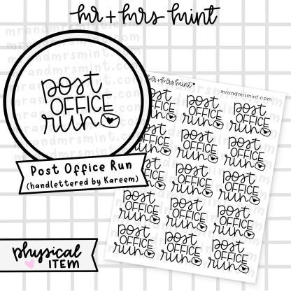 Post Office Run | Word
