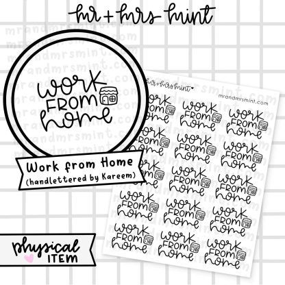 Work from Home | Word