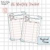 A6 - Bonnie Monthly Tracker Jumbo Sticker