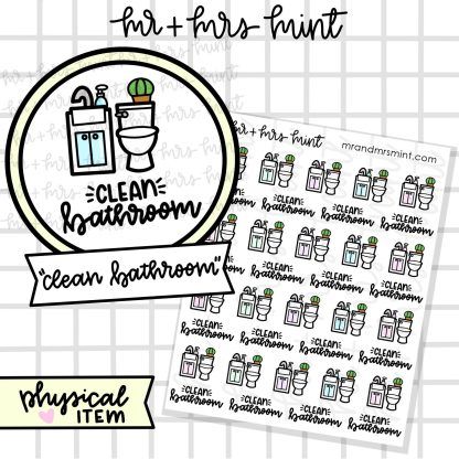 Clean Bathroom