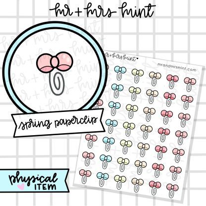 Spring Collection Paperclips